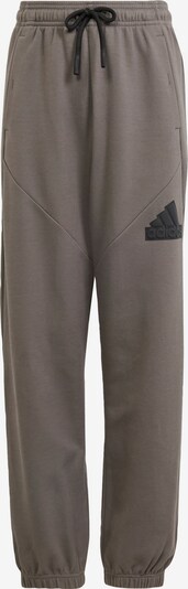 ADIDAS SPORTSWEAR Workout Pants 'Future Icons' in Smoke grey / Black, Item view