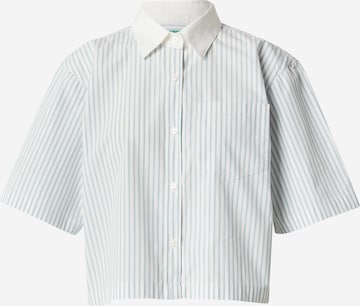 zils UNITED COLORS OF BENETTON Blūze: no priekšpuses