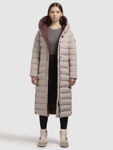 khujo - Sobretudo de inverno 'Teiva2' em bege