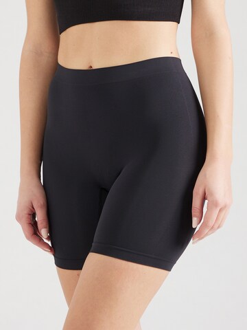 Pantalon modelant Lindex en noir : devant