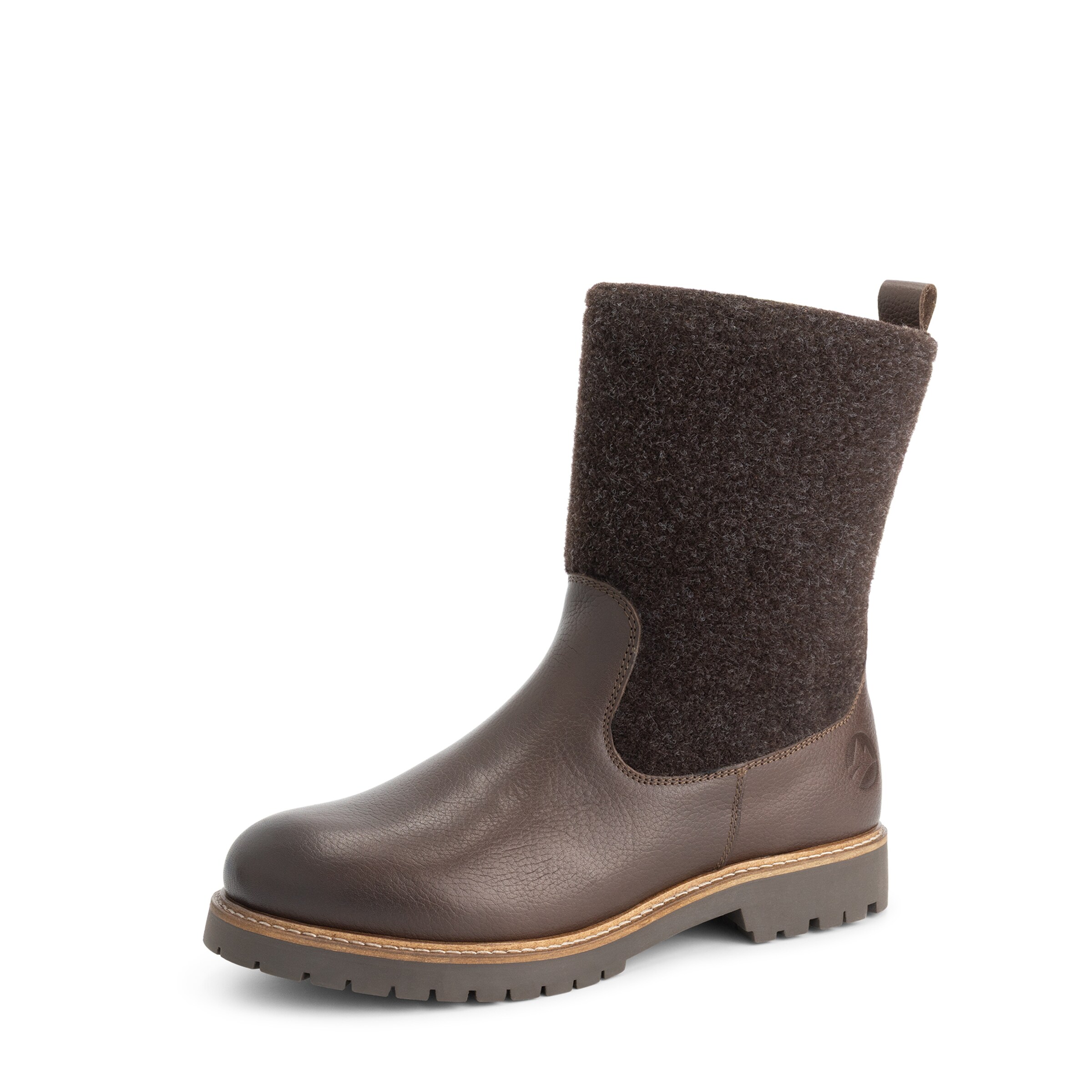 Boots 'Tanae' Travelin en marron : devant