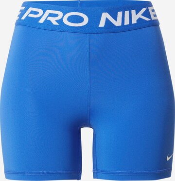 Skinny Pantalon de sport 'Pro 365' NIKE en bleu : devant