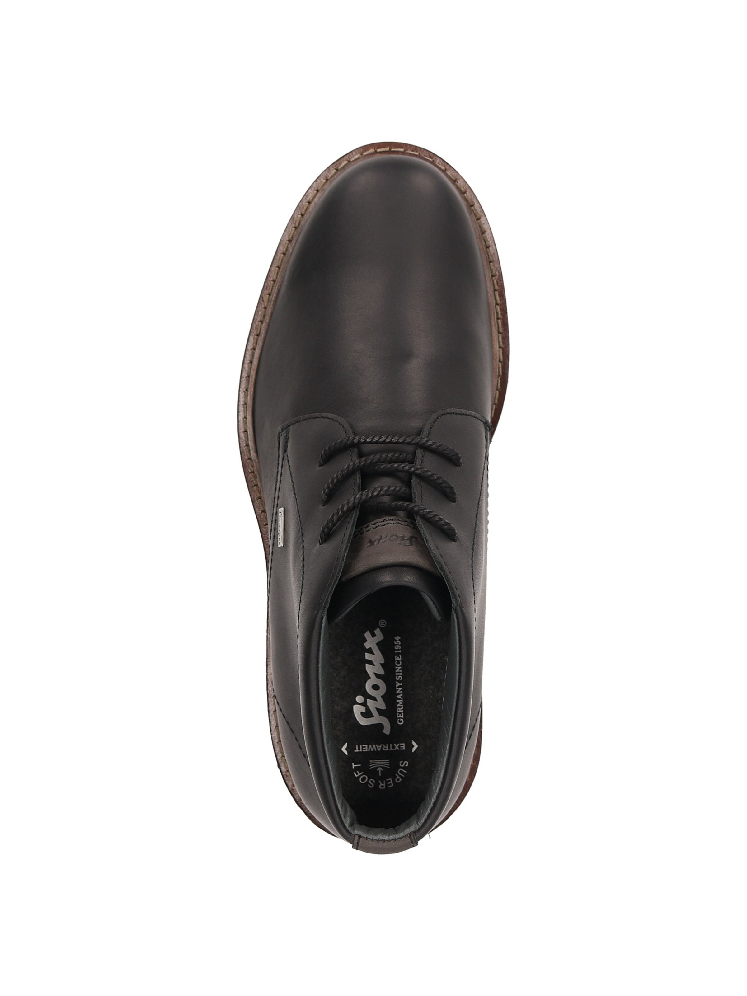 SIOUX Schnürboots ' Adalrik-716-TEX-H ' in Schwarz