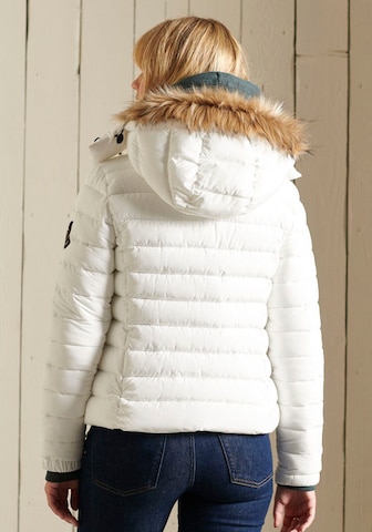Superdry Winter jacket in White