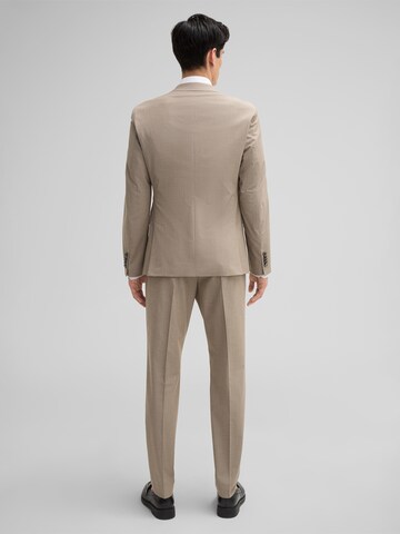 STRELLSON Slim fit Suit 'Adrien-Madden' in Beige