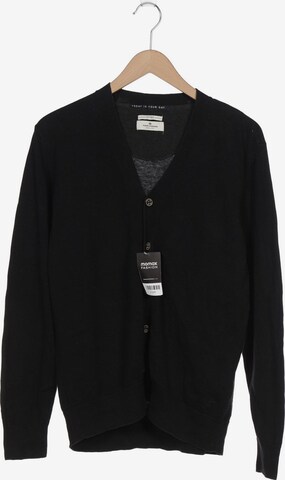 TOM TAILOR Sweater & Cardigan in L in Black: front
