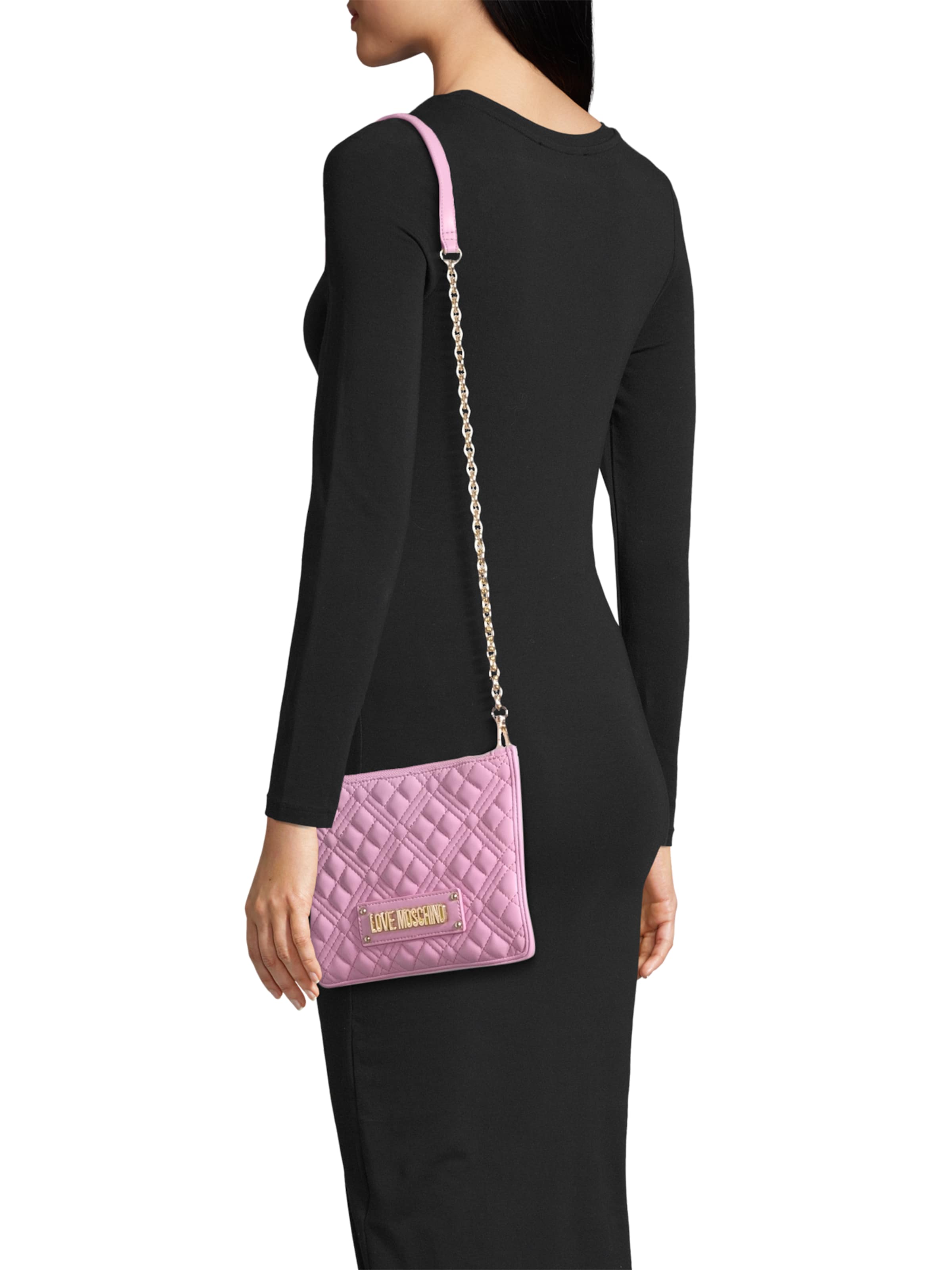 Love Moschino Сумка через плечо в Ярко-розовый: спереди