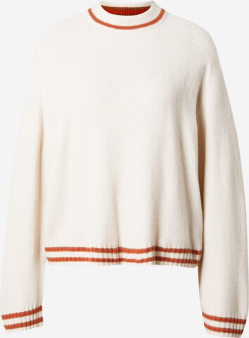 Pull-over ESPRIT en beige : devant