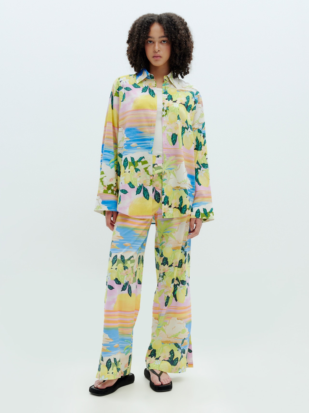 EDITED Produits Pantalon 'Corina' mélange de couleurs