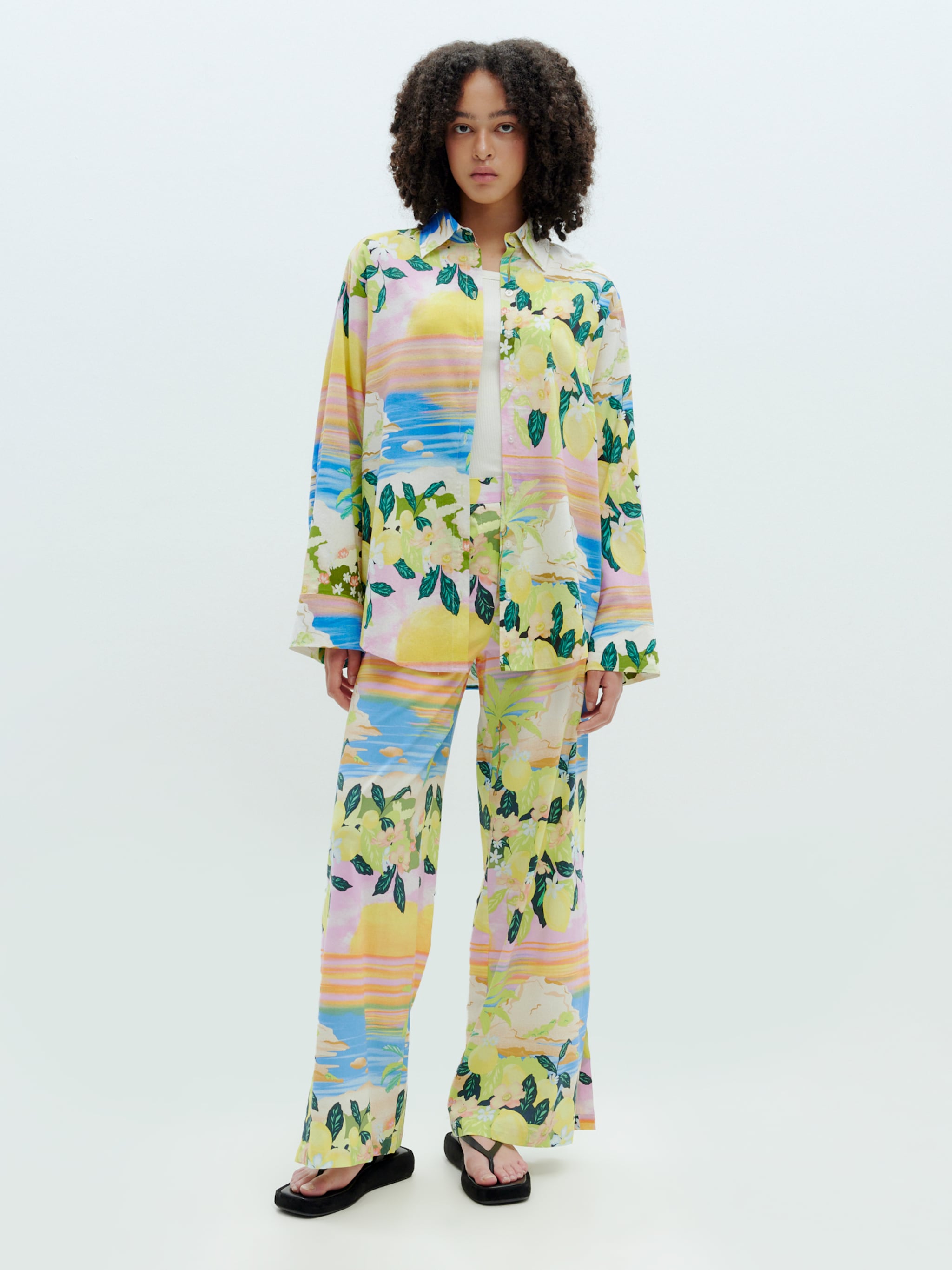 EDITED Produits Pantalon 'Corina' mélange de couleurs