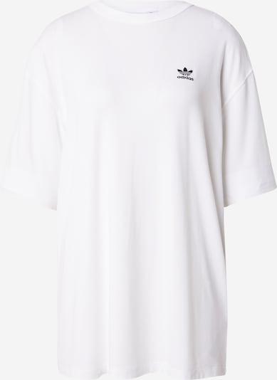 ADIDAS ORIGINALS Свободна дамска риза 'Trefoil' в черно / бяло, Преглед на продукта