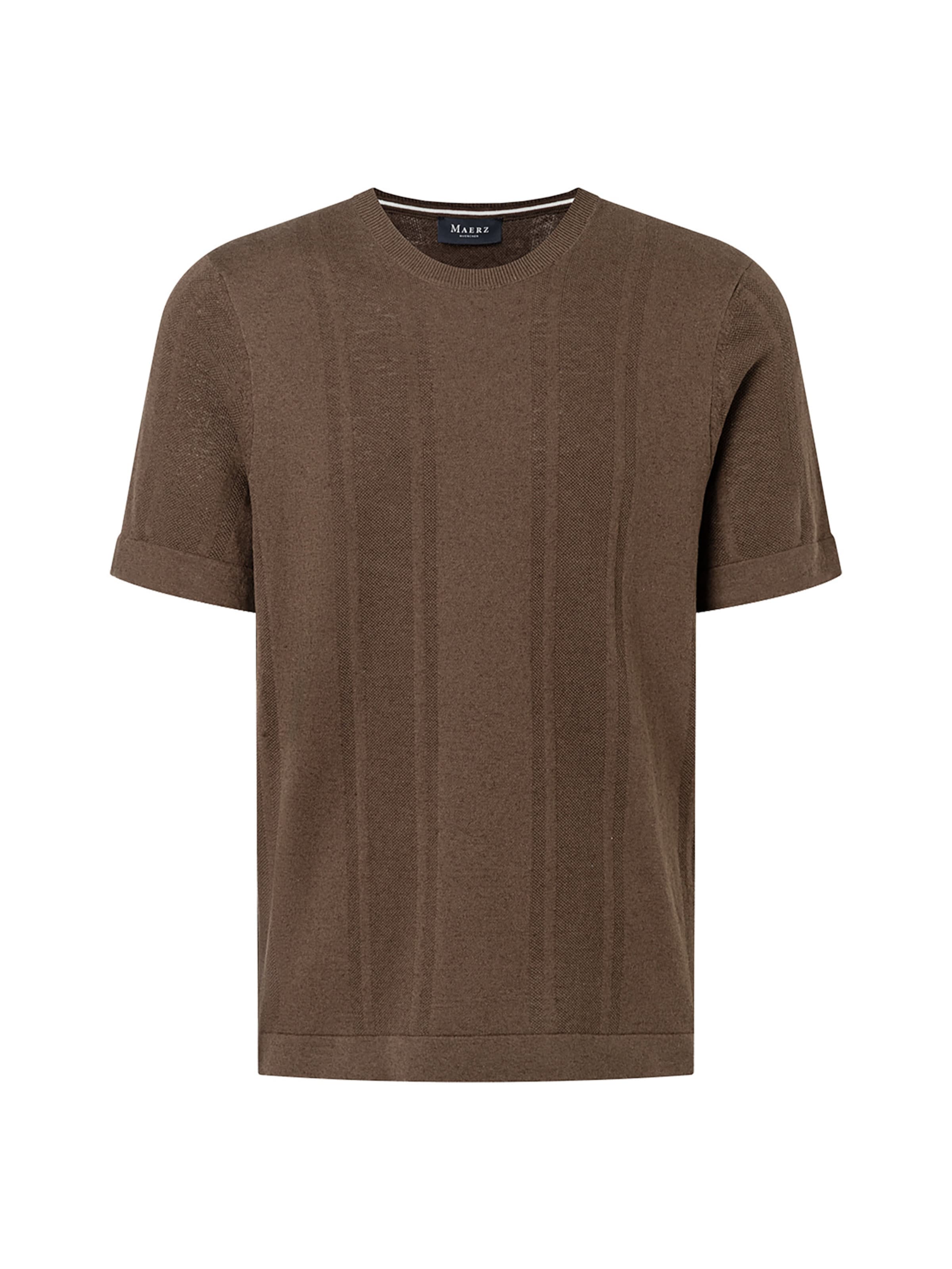 MAERZ Muenchen Shirt in Bruin: voorkant