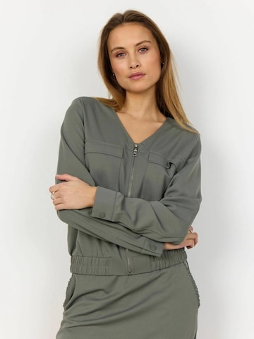 Veste mi-saison Soyaconcept en gris : devant