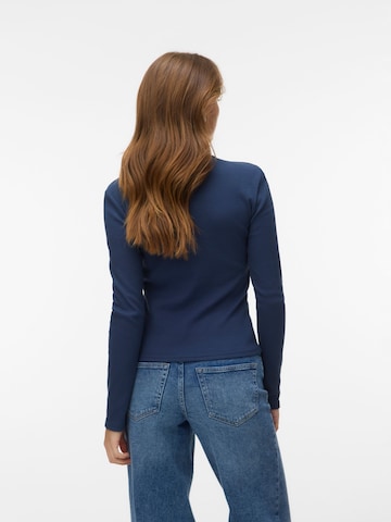 VERO MODA Gebreid vest in Blauw