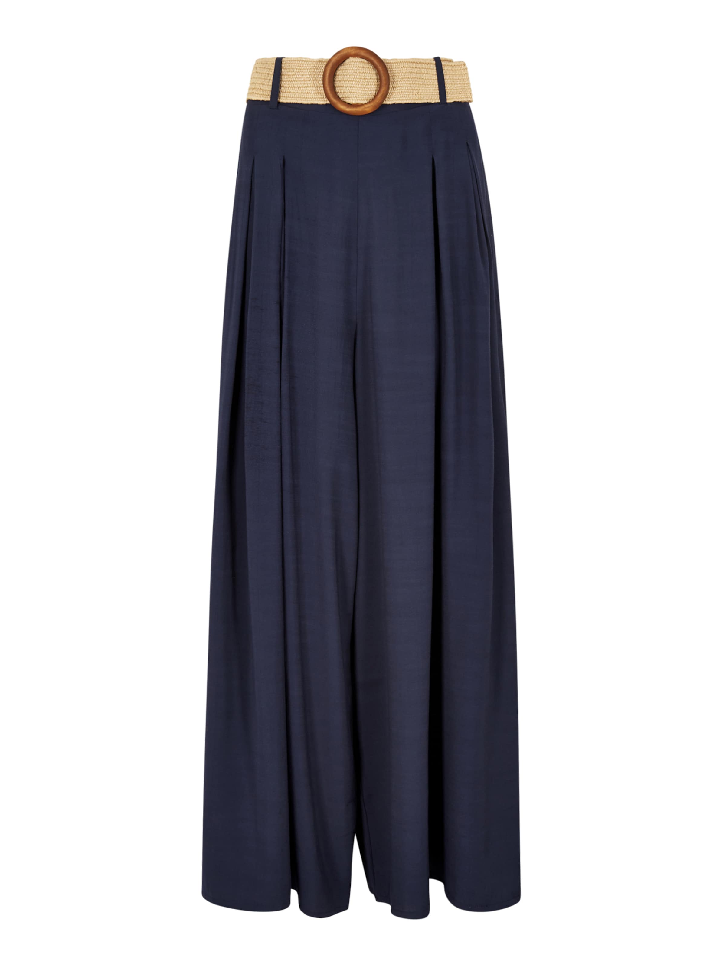 Apricot Wide leg Pants in Blue: front