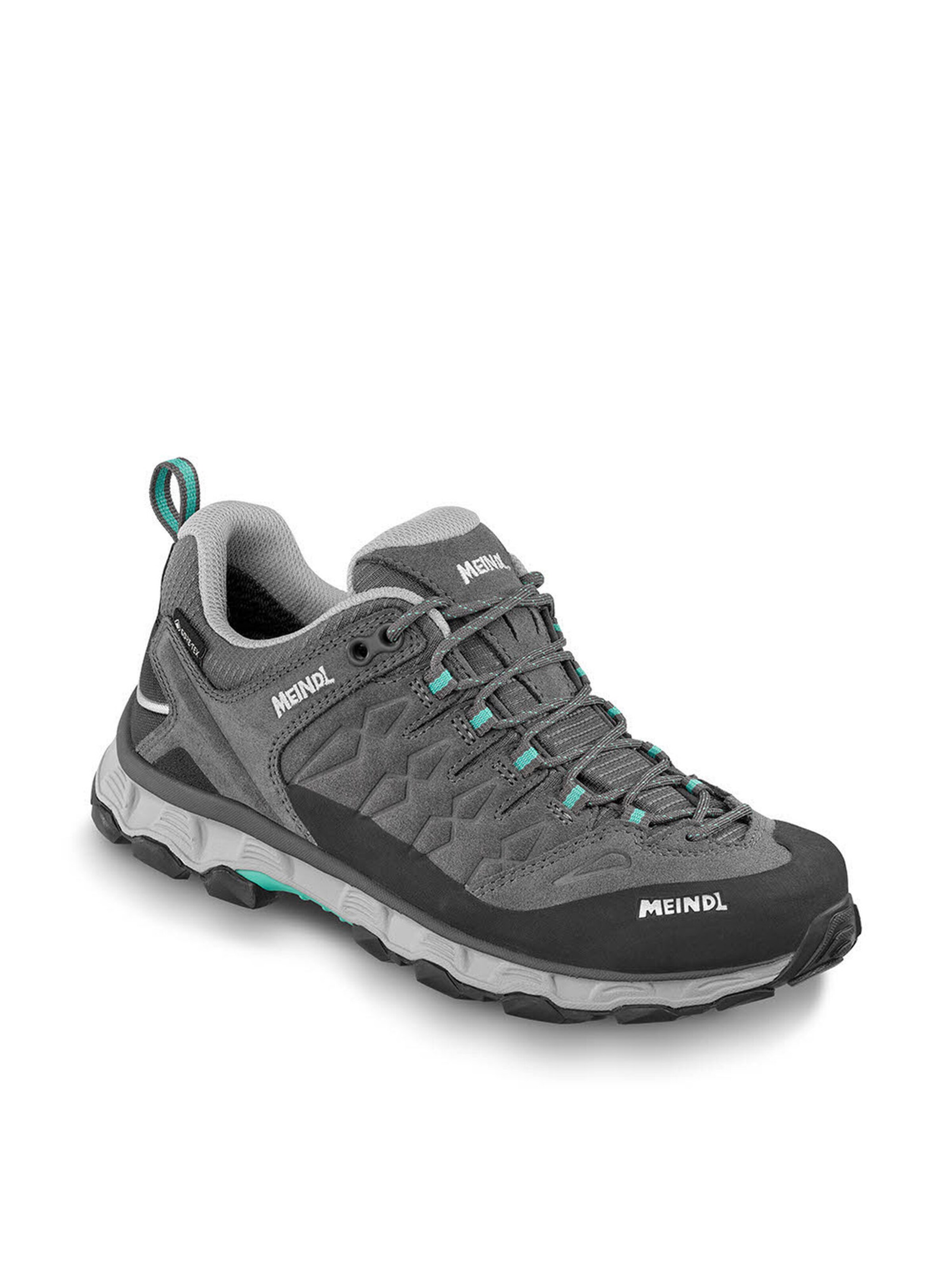 MEINDL Flats 'Lite Trail' in Grey: front