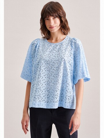 SEIDENSTICKER Bluse in Blau