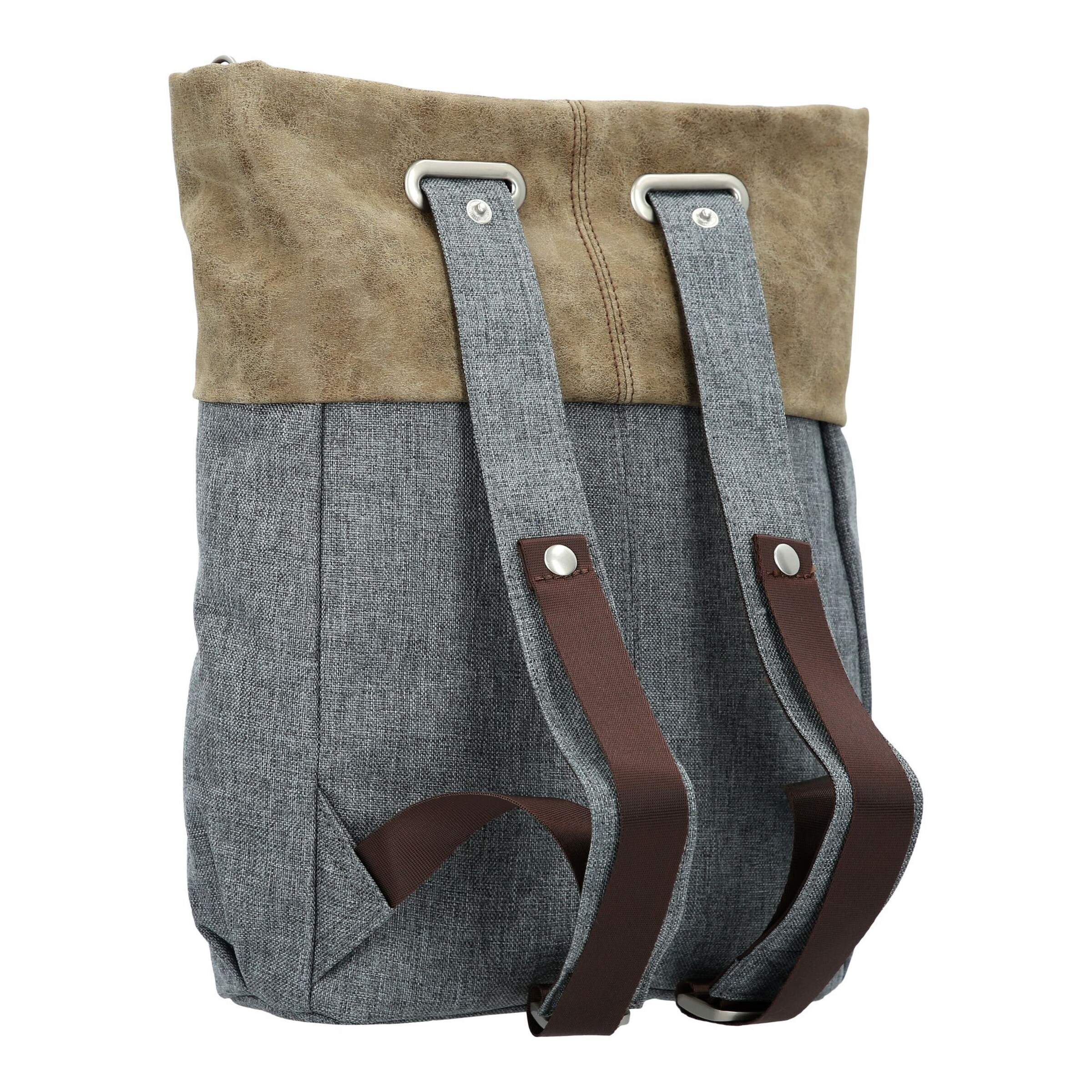 ZWEI Backpack 'Olli' in Brown