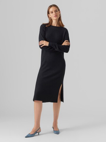VERO MODA Knit dress 'Lefile' in Black