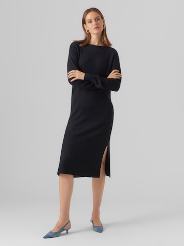 Rochie tricotat 'LEFILE' de la VERO MODA pe negru