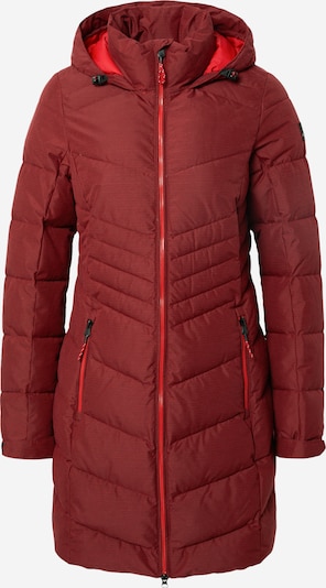 borvörös KILLTEC Outdoormantel, Termék nézet
