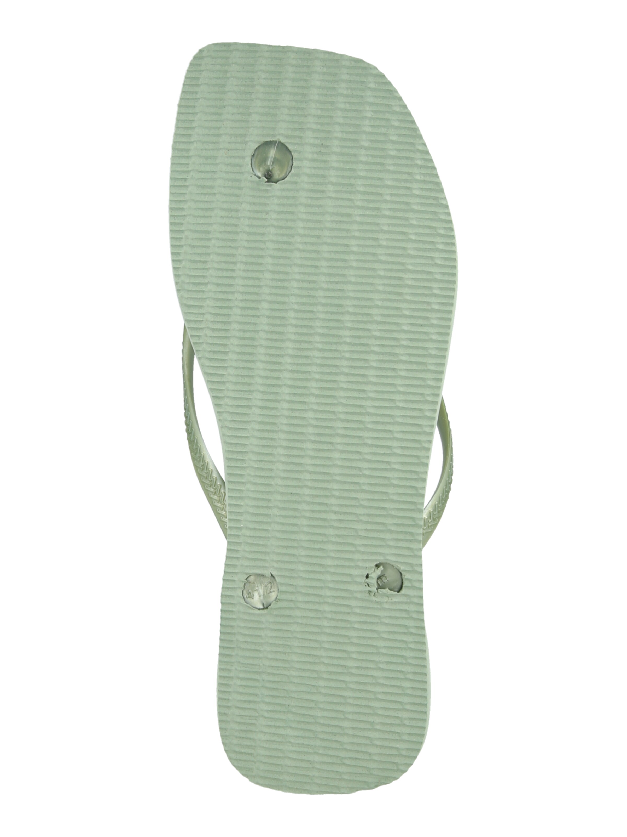HAVAIANAS Varbavaheplätu 'SLIM SQUARE', värv roheline