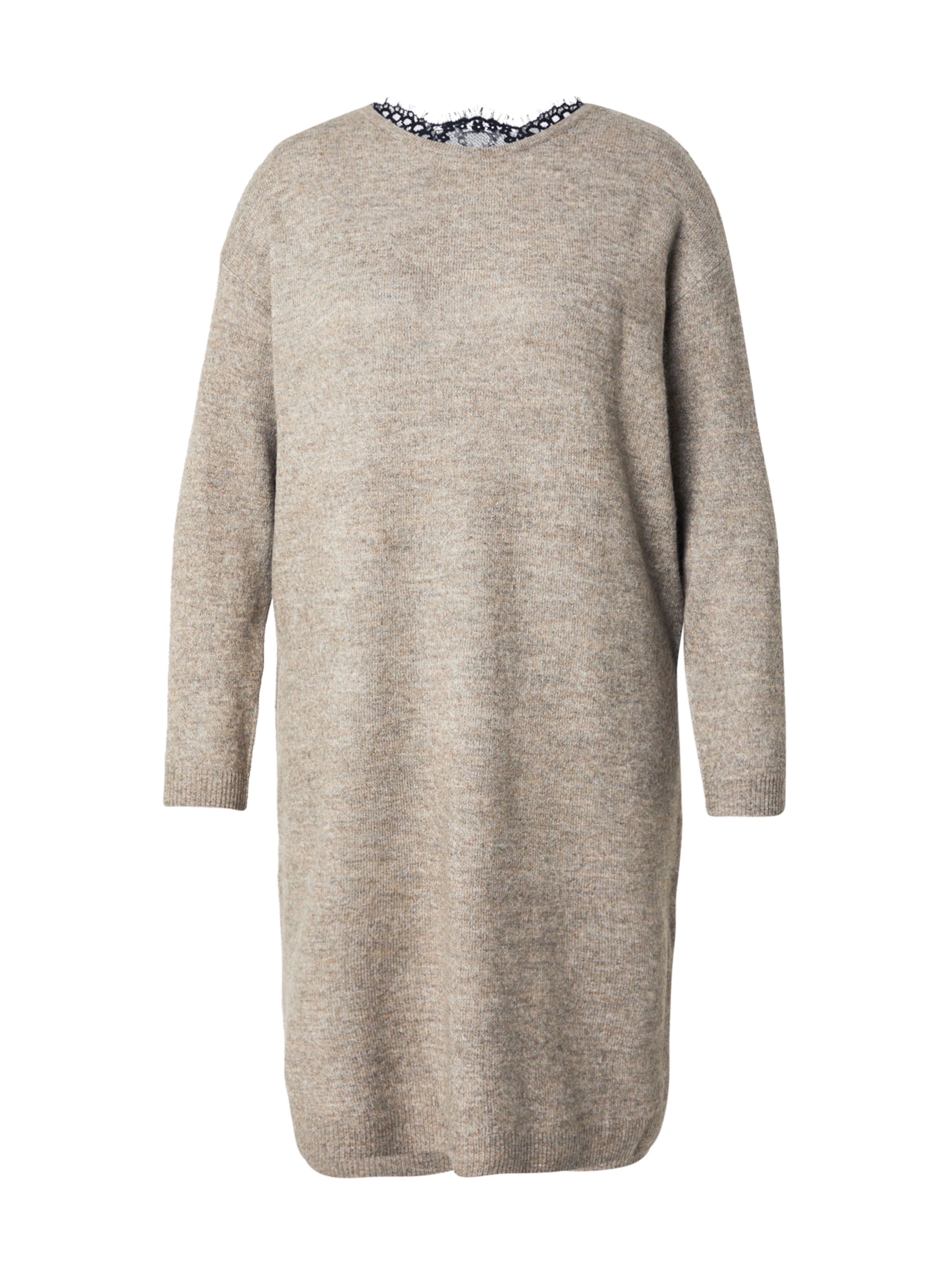 ONLY Carmakoma Knitted dress 'CARADELE' in Brown