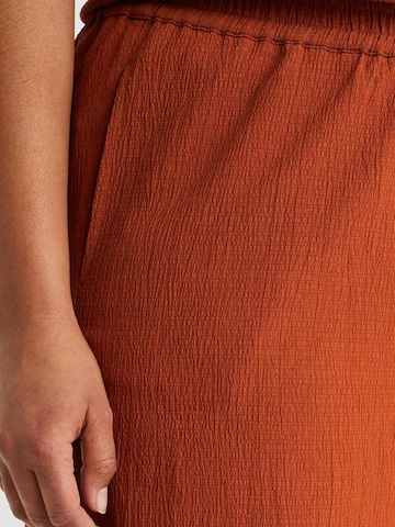 WE Fashion Wide Leg Hose in Braun