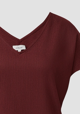 T-shirt s.Oliver en rouge