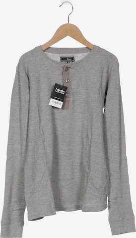 TOM TAILOR DENIM Shirt in S in Grey: front
