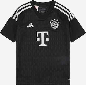 ADIDAS PERFORMANCE Performance Shirt 'FC Bayern München 2023/2024' in Black: front