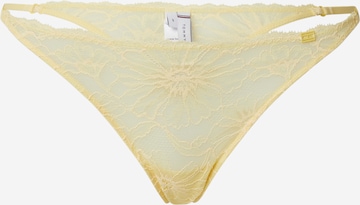 String Tommy Hilfiger Underwear en jaune : devant