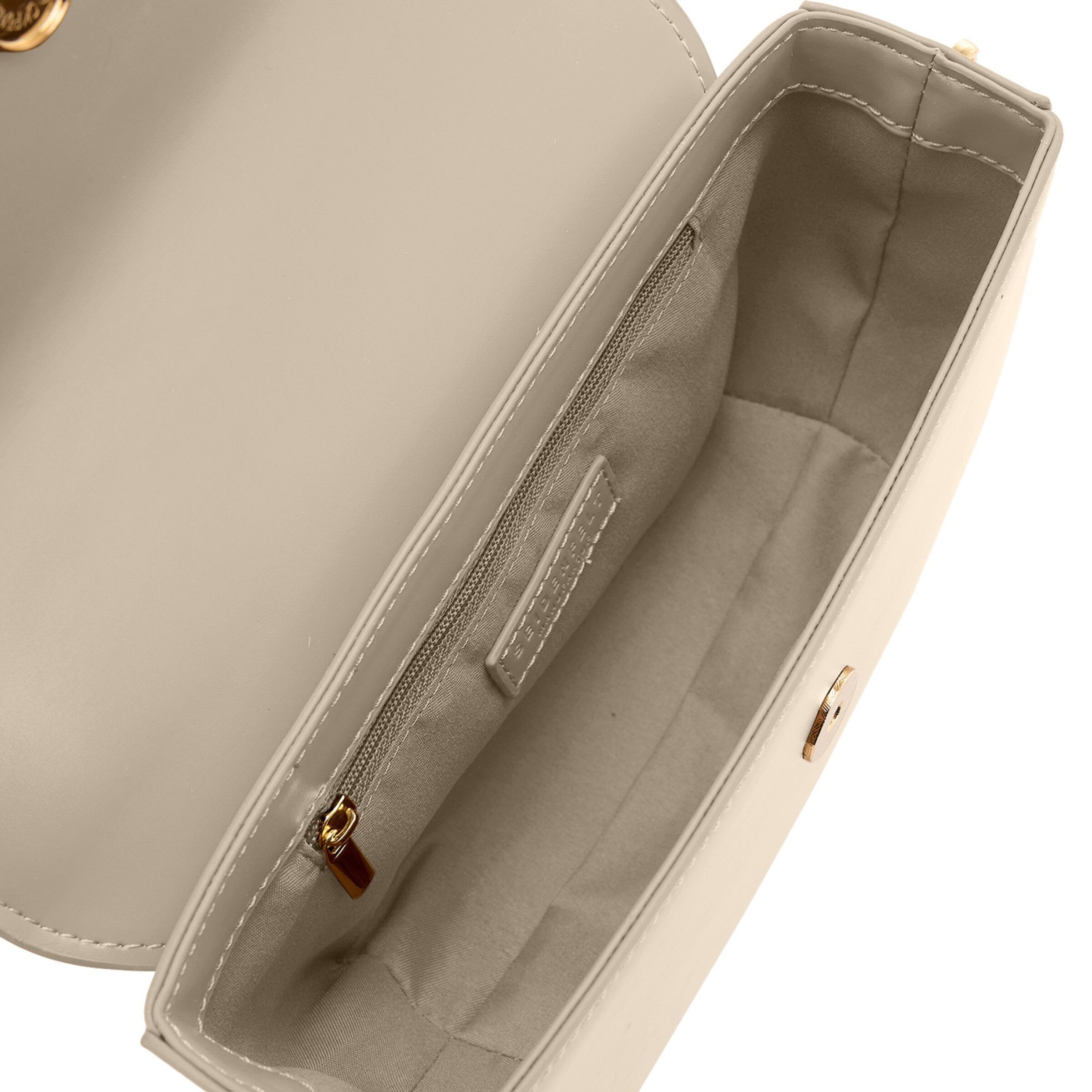 Seidenfelt Umhängetasche 'Arvaja' in Weiß