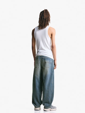 Baggy Jeans di Bershka in blu