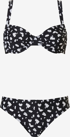 Pastunette Bikini in Black: front