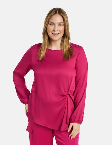 SAMOON Bluse in Pink: predná strana