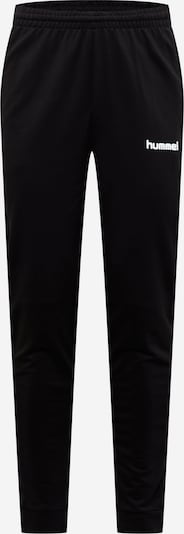 Hummel Pantalon de sport en noir / blanc, Vue avec produit