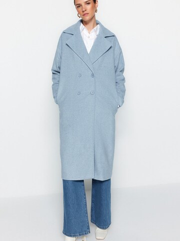 Cappotto di mezza stagione di Trendyol in blu: frontale