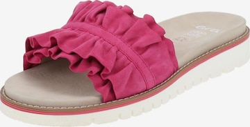 ARA Mules in Pink: front