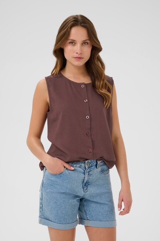 Kaffe Blouse 'KAmilia' in Brown: front