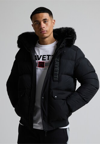 Veste d’hiver 'Deratti 2.0' Zavetti Canada en noir : devant
