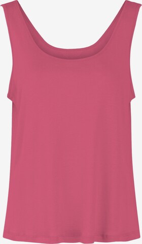 PIECES Top 'Phoebe' | roza barva: sprednja stran