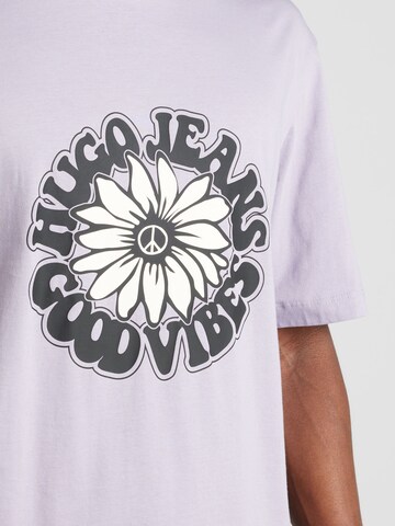 T-Shirt 'Nune' HUGO en violet