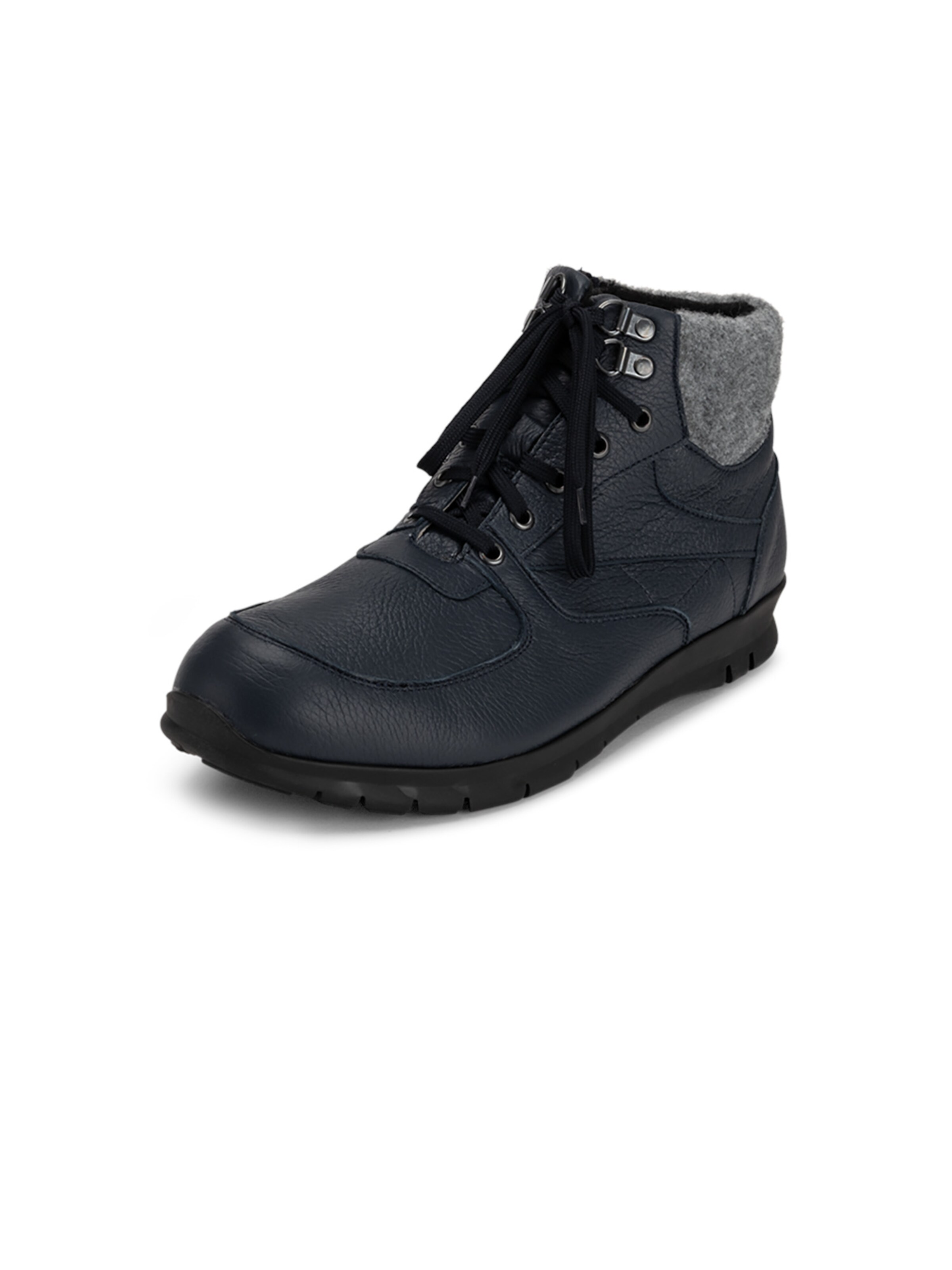 VITAFORM Lace-up boots in Blue: front