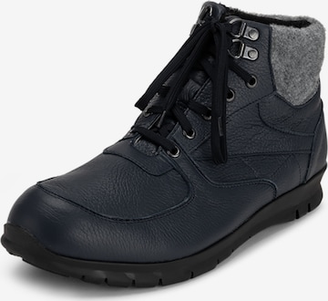 Boots stringati di VITAFORM in blu: frontale