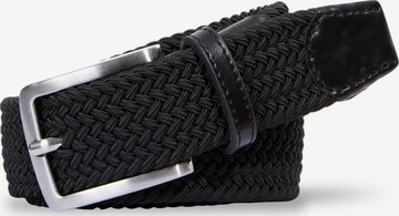 Ceinture MEYER en noir : devant