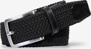 Ceinture MEYER en noir : devant