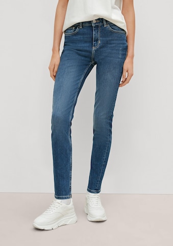 comma casual identity Skinny Jeans i blå