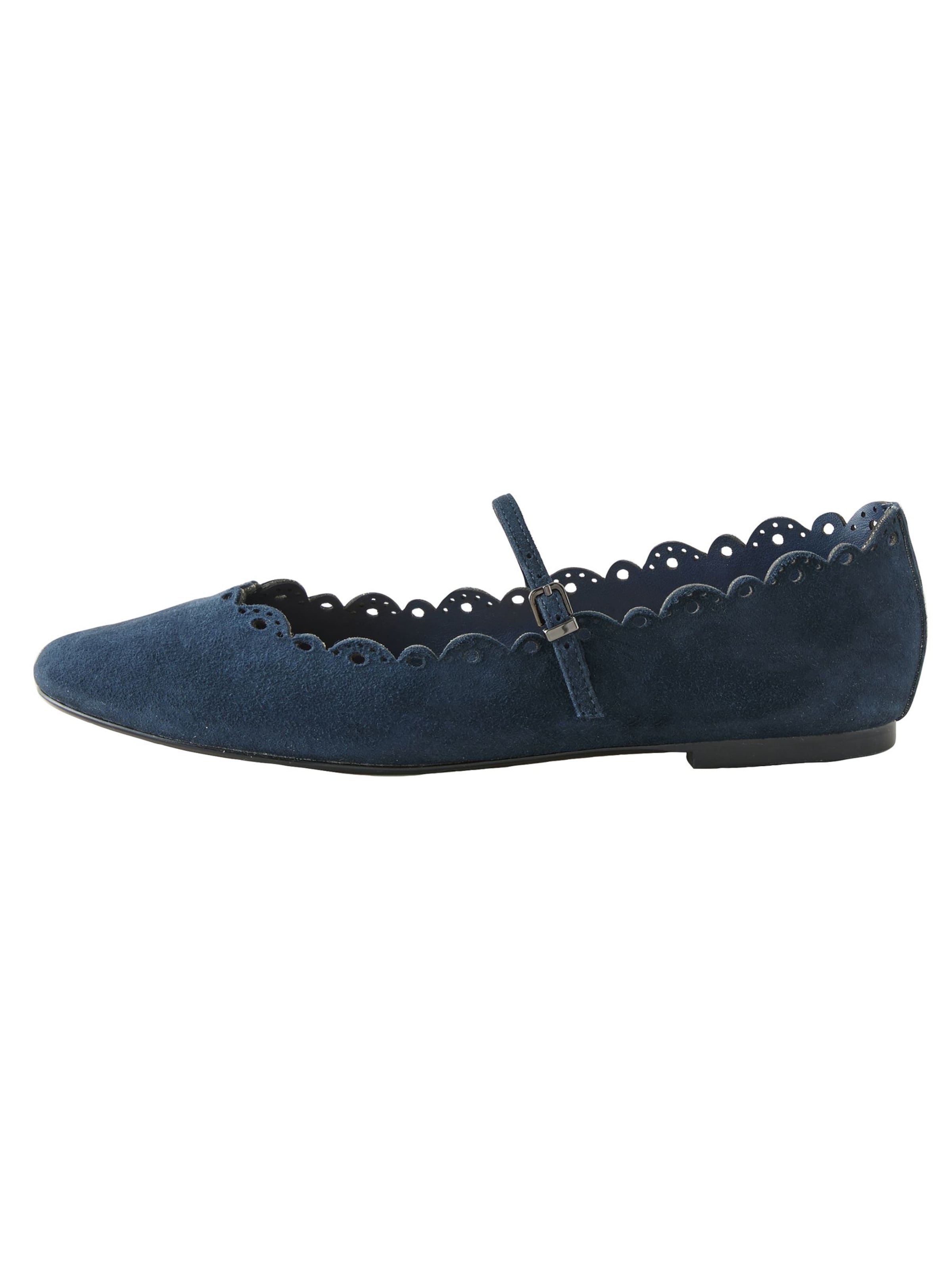 Next Strap ballerina 'Elfie' in Blue: front
