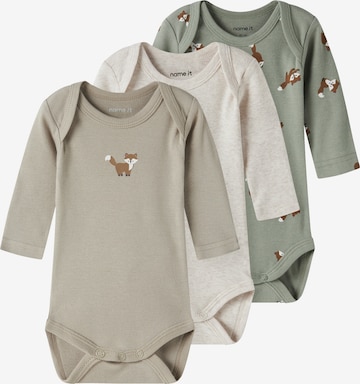 NAME IT Potkuhousut/body värissä beige: etupuoli